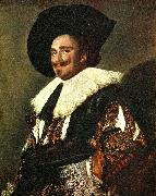 Frans Hals den leende kavaljeren oil painting reproduction